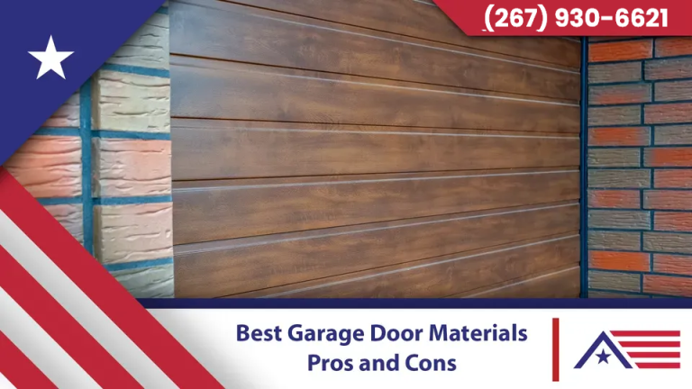 Garage door materials