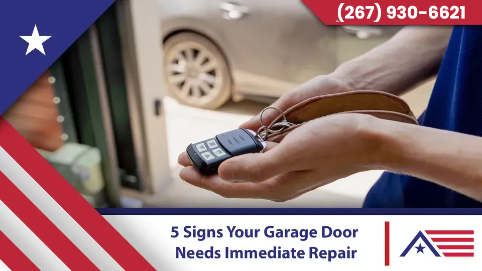Signs Your Garage Door Needs Repair